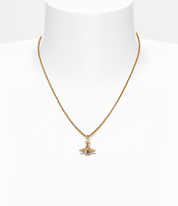 Vivienne Westwood New Petite Orb Pendant Necklace in GOLD